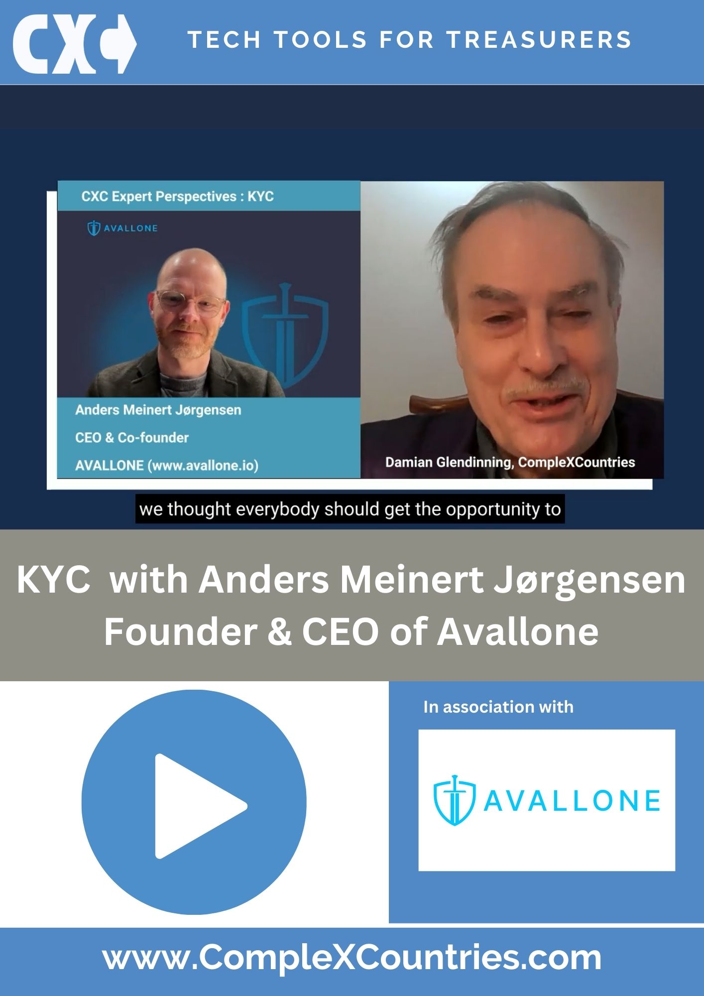 Tech Tools for Treasurers E3:  KYC