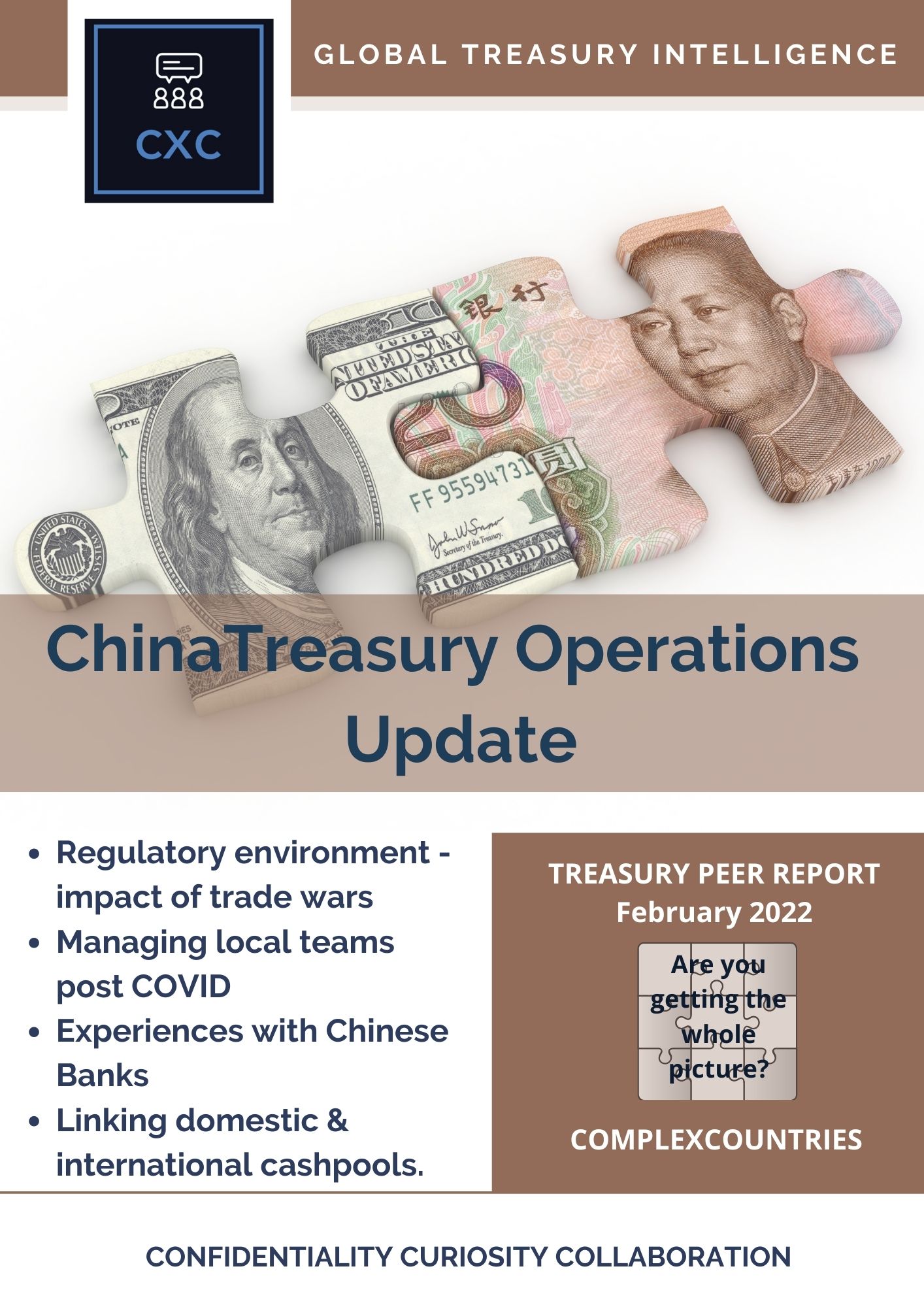 China Treasury Operations Update