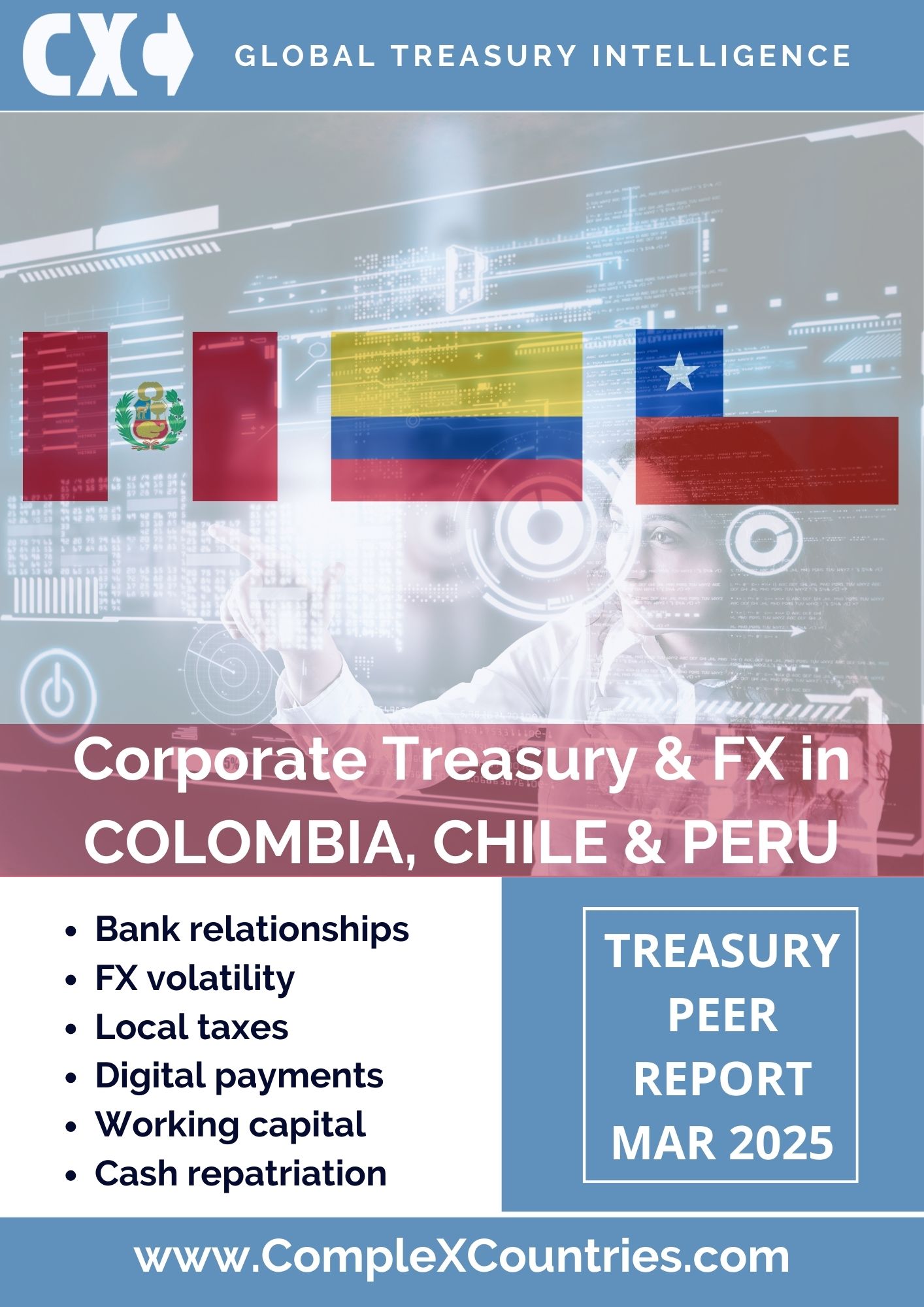 Corporate Treasury & FX in Colombia, Chile & Peru